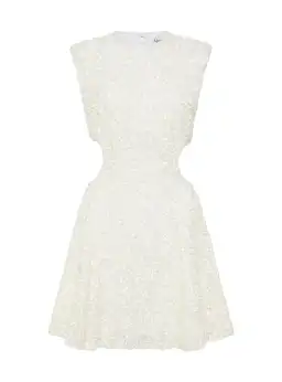 Aje Mirage Beaded Mini Dress Ivory Size AU 10 for rent on The Volte - image 5