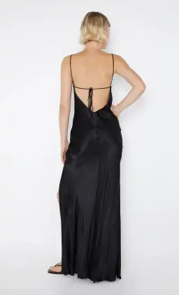 Bec & Bridge Ren Split Maxi Dress in Black Size 6 for rent on The Volte - image 3