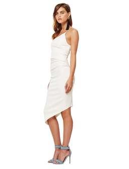 Bec & Bridge Boudoir Asymmetric Dress in Ivory Size AU 12 for rent on The Volte - image 2