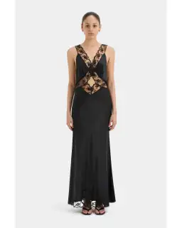 Sir The Label Aries Cut Out Gown Black Size AU 10 for rent on The Volte - image 1