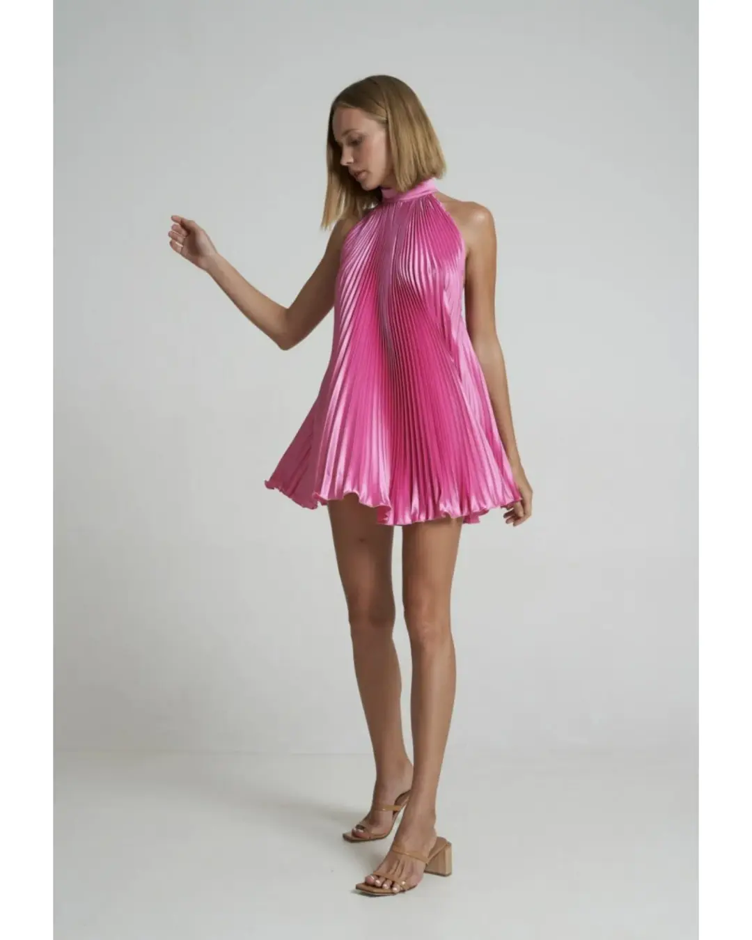 L'idee Amour Mini Dress Rose Size AU 8 for rent on The Volte - main image