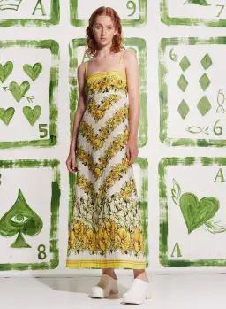 Alemais Gisela Midi Daydress Multi Floral Size 10