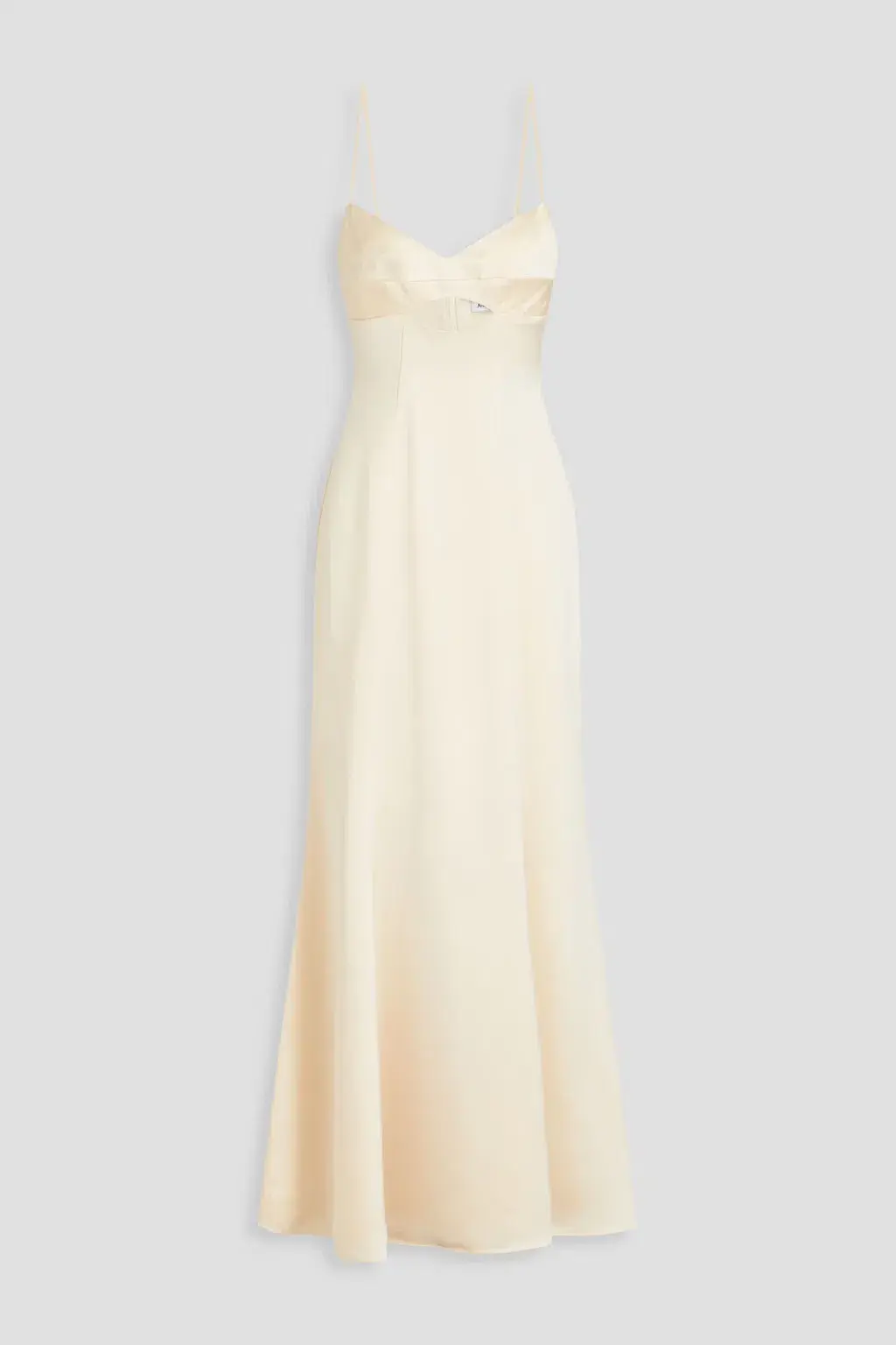 Anna Quan Catalina Cut Out Dress Buff Beige 14 for rent on The Volte - main image