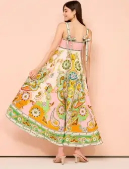 Alemais Pinball Sundress Multi Size 14 for rent on The Volte - image 3