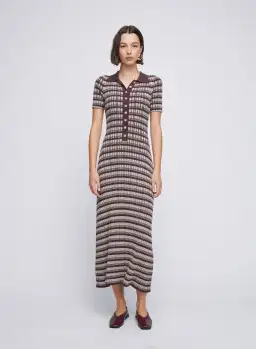 Anna Quan Penelope Midi Dress Tiramisu Brown Size AU 6 for rent on The Volte - image 1