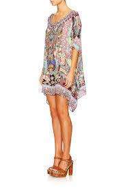 Camilla Mochilla Chiller Short Round Neck Kaftan