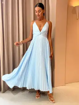 Issy Orla Dress in Blue Size 6