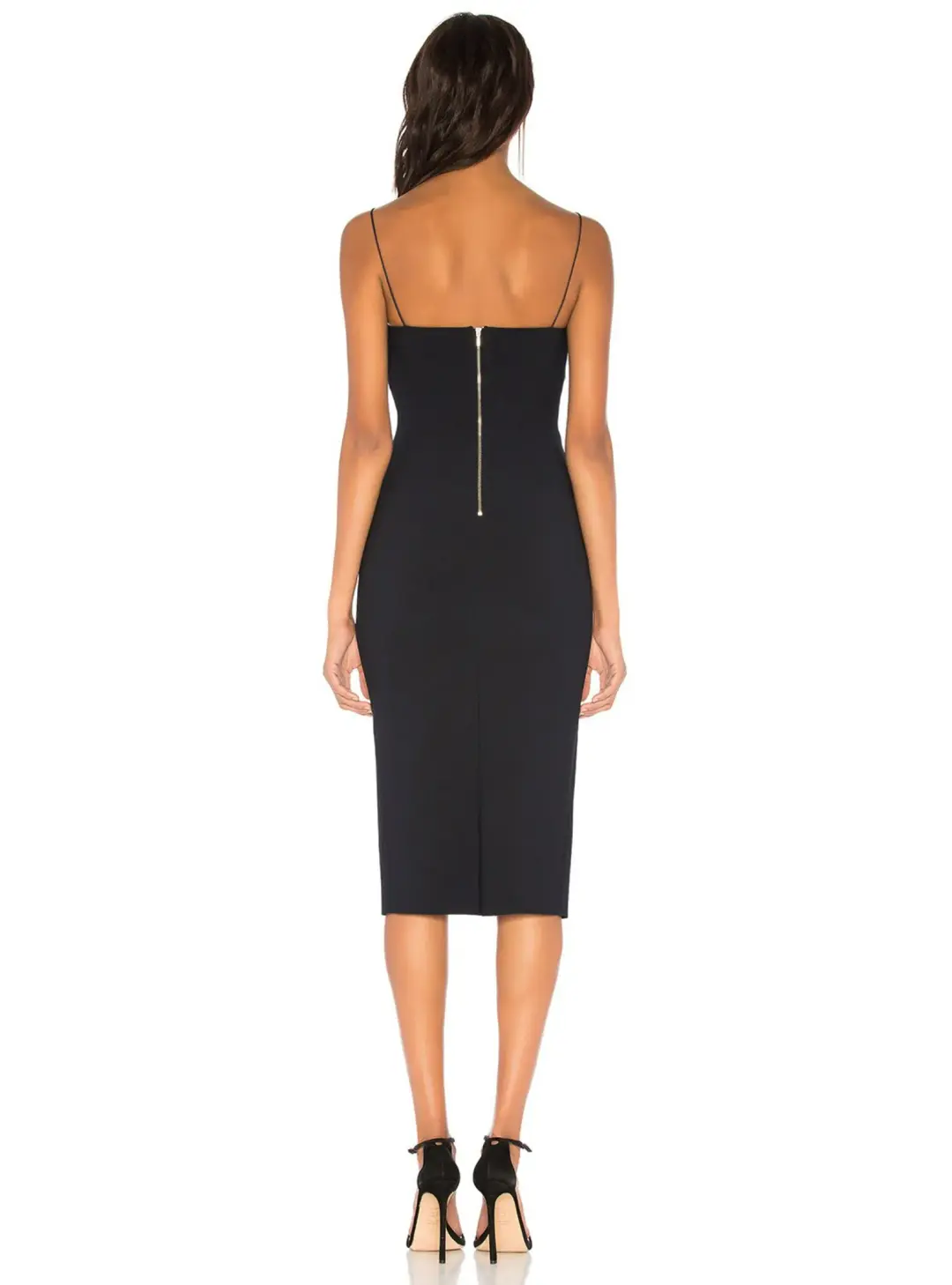 Bec & Bridge Tasha Midi Dress Black Size AU 8 for rent on The Volte - main image