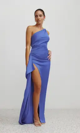 Lexi Samira Dress Pacific Blue Diamante Strap Size 6 for rent on The Volte - image 3