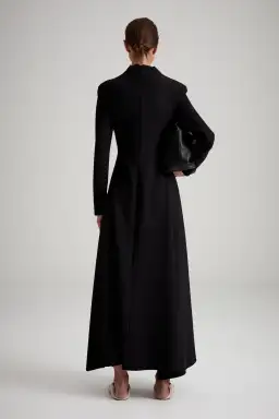 Camilla and Marc Otava Midi Dress Black Size 12 for rent on The Volte - image 2