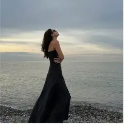 AJE SOUNDSCAPE MAXI DRESS BLACK SIZE 6 for rent on The Volte - image 6