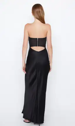 Bec & Bridge Halle Strapless Maxi Dress Black Size L / AU 12 for rent on The Volte - image 2