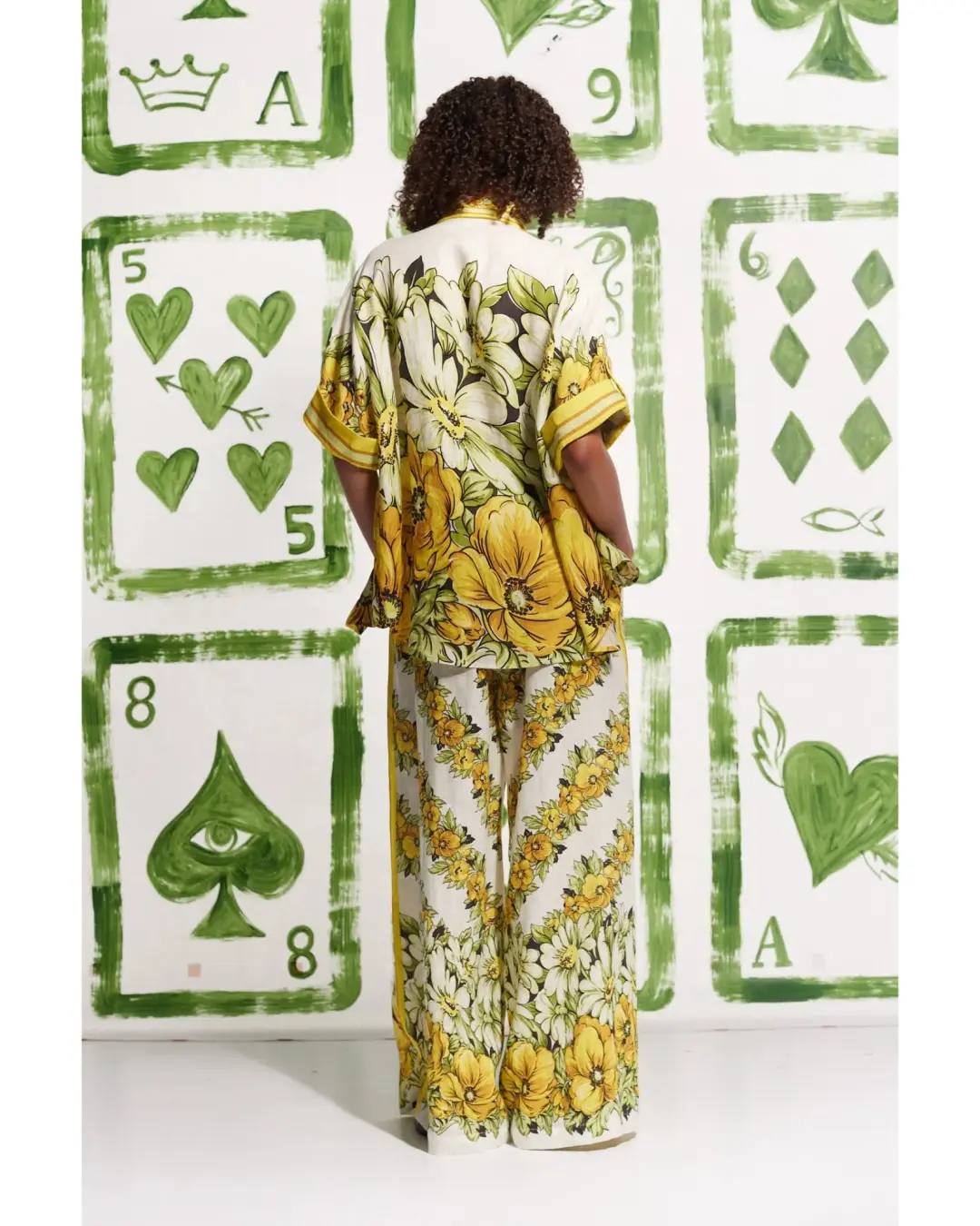 Alemais Gisela Shirt Size AU 8 and Pant Set Size 10 Print for rent on The Volte - main image