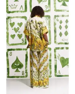 Alemais Gisela Shirt Size AU 8 and Pant Set Size 10 Print for rent on The Volte - image 2