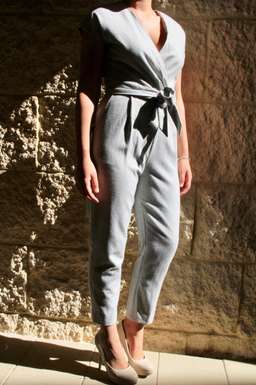 Gorman Jumpsuite Light Grey for rent on The Volte - image 1