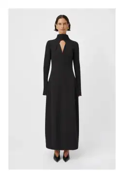 Camilla and Marc The Tenera Cocoon Maxi Dress in Black Size 10 for rent on The Volte - image 1