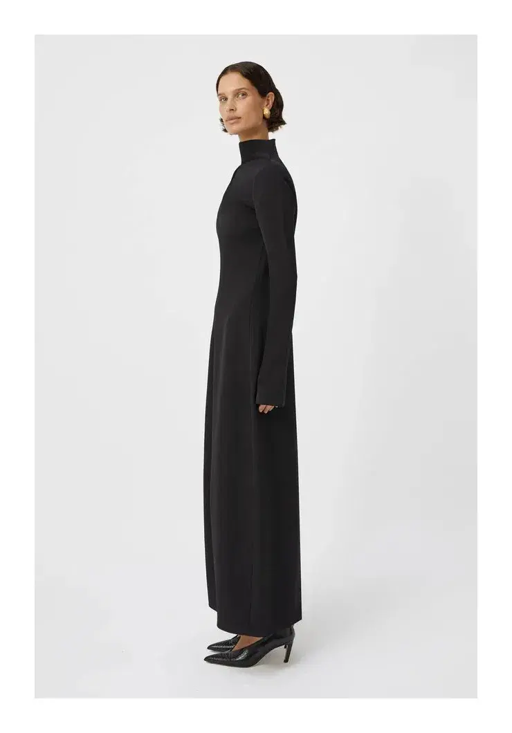 Camilla and Marc The Tenera Cocoon Maxi Dress in Black Size 10 for rent on The Volte - main image