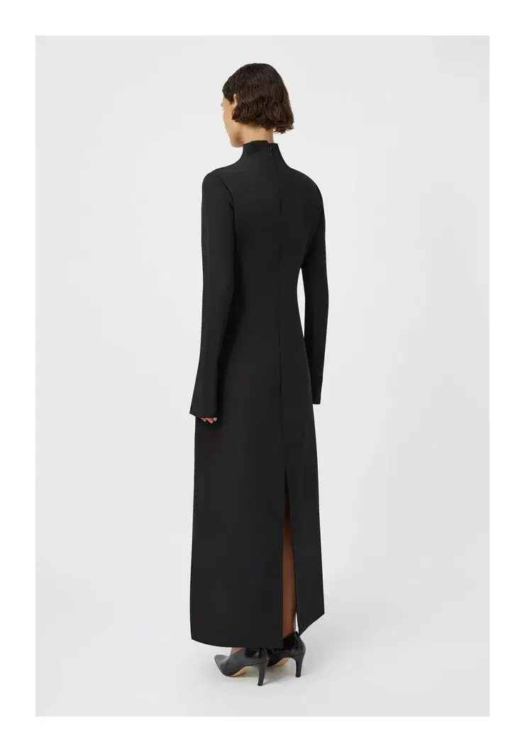 Camilla and Marc The Tenera Cocoon Maxi Dress in Black Size 10 for rent on The Volte - main image