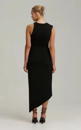 C/MEO COLLECTIVE Entropy Dress black size 4 for rent on The Volte - main image