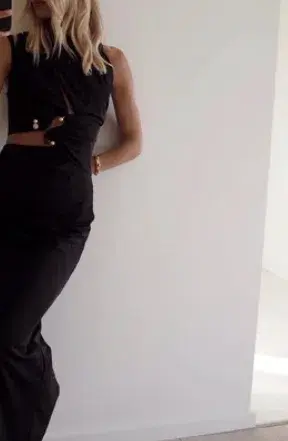 C/MEO COLLECTIVE Entropy Dress black size 4 for rent on The Volte - main image