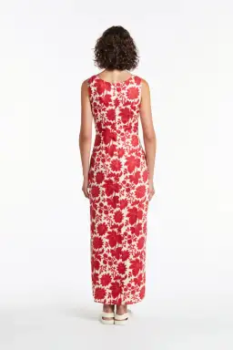 Sir the Label Cinta Cut Out Midi Dress in Valentina Floral Print Size 2/Au 10 for rent on The Volte - image 3