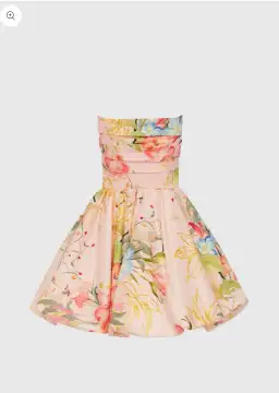 Leo Lin The Katy Bustier Mini Dress in Opulent Print Size 10 for rent on The Volte - image 3