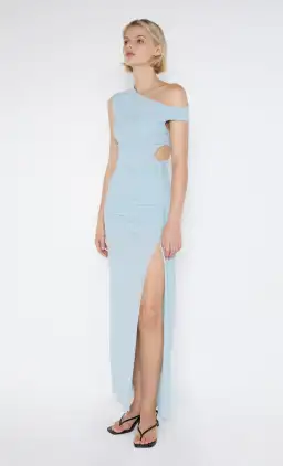 Bec & Bridge Victoria Asym Dress Sky Blue Size 6 for rent on The Volte - image 2