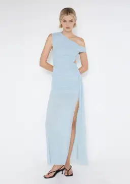 Bec & Bridge Victoria Asym Dress Sky Blue Size 6 for rent on The Volte - image 1