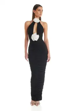 Eliya the Label Alanna Dress in Black Size 8 for rent on The Volte - image 1