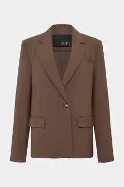 Sir the Label Bromley Tailored Blazer, Bodice and Pant Set Chocolate Size AU 8 for rent on The Volte - image 5