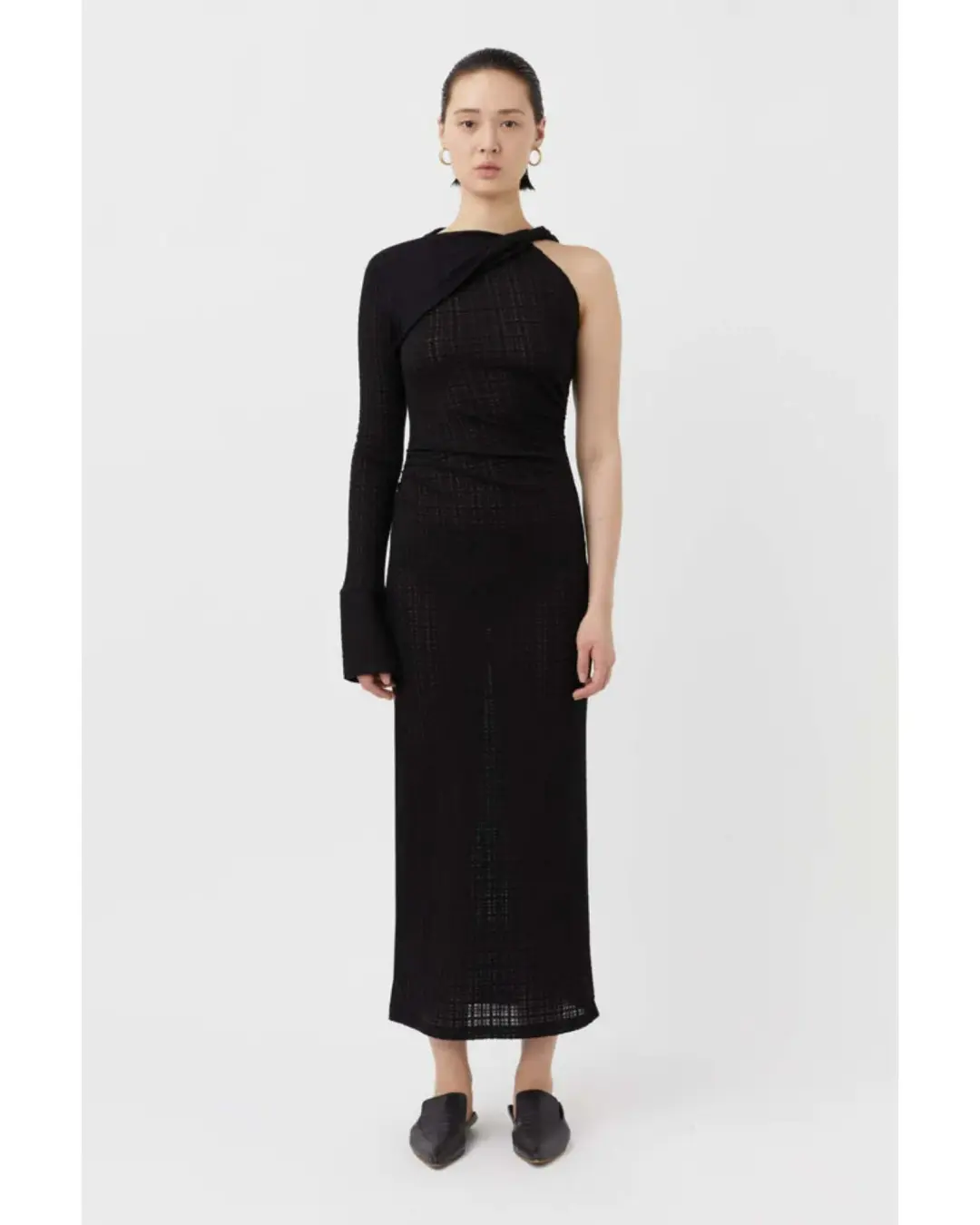 Camilla and Marc Cypress Dress In Black Size AU 10 for rent on The Volte - main image