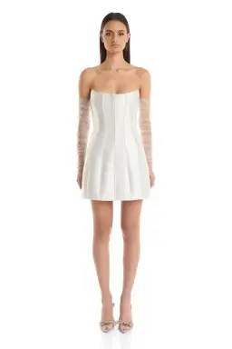Eliya The Label Kayla Dress White Size XS / AU 6 for rent on The Volte - image 2
