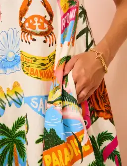 Alemais Paradiso Sundress In Multi Size 6 for rent on The Volte - image 5