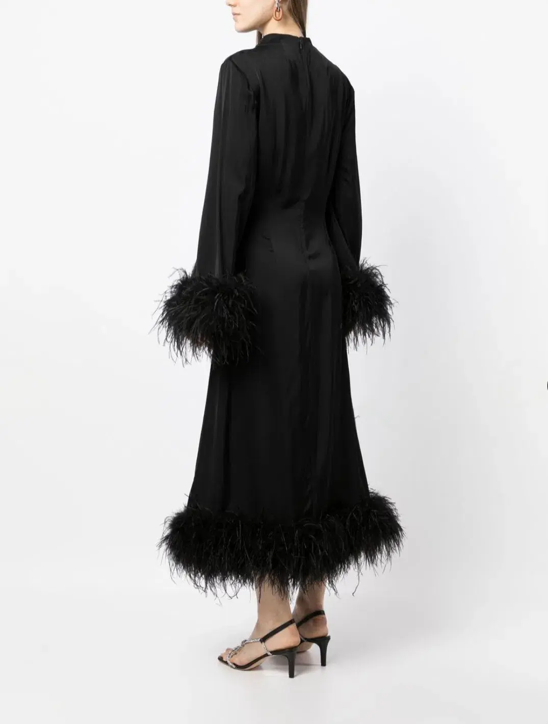 Rachel Gilbert Pietro Dress Black Size 1/AU8 for rent on The Volte - main image