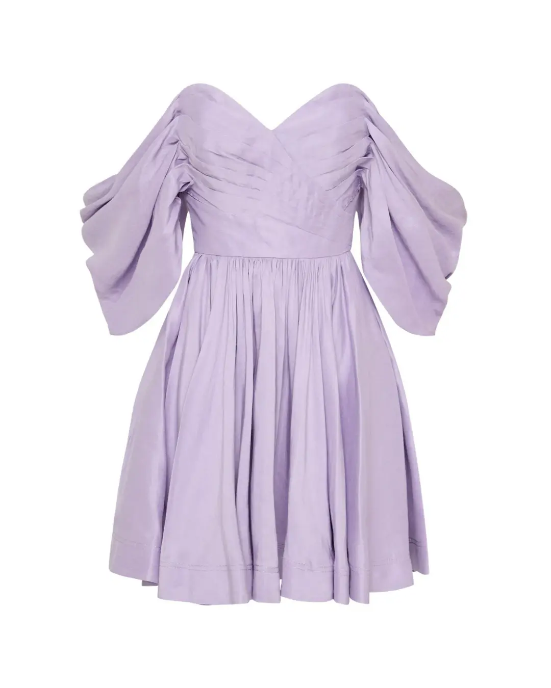 Aje Zorina Sweetheart Mini Dress in Lilac Size AU 8 for rent on The Volte - main image