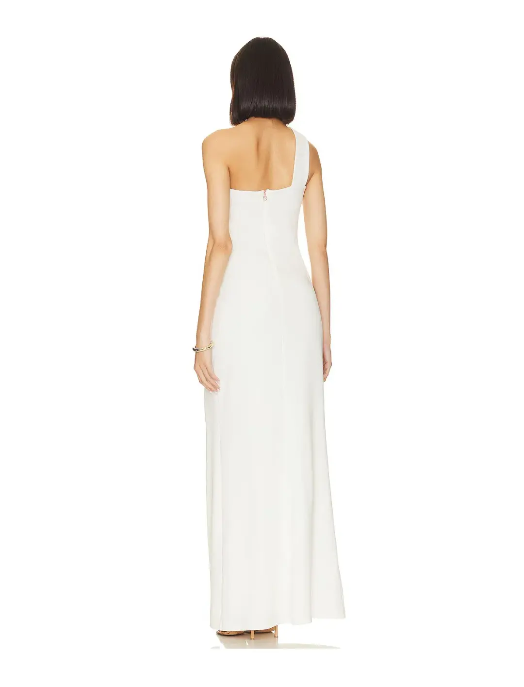 Nookie Bliss Cut Out Gown in Ivory Size 8 for rent on The Volte - main image