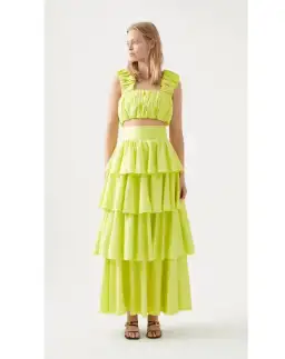 Aje Medina Set Lemon Size 8 for rent on The Volte - image 1