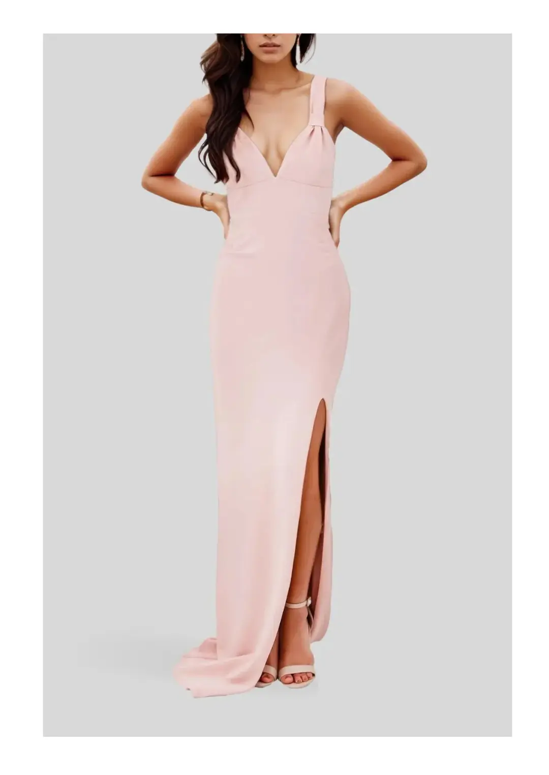Nookie Lust Gown Blush Size 8 for rent on The Volte - main image