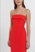 Kianna Sutton Gown Red Size 6 for rent on The Volte - main image