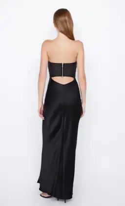 Bec & Bridge Halle Strapless Dress Black Size 8 for rent on The Volte - image 2