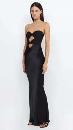 Bec & Bridge Halle Strapless Dress Black Size 8 for rent on The Volte - image 4