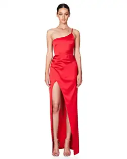 Love Nookie Grace One Shoulder Gown in Fire Size AU 10