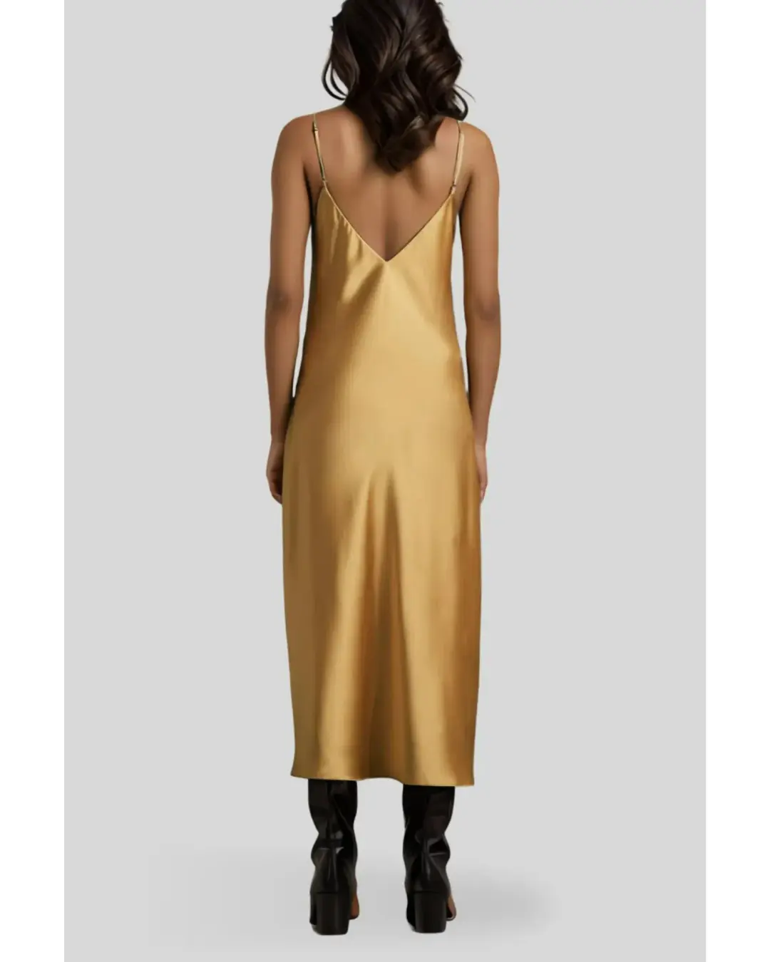 Rag & Bone Larissa Slip Dress in Yellow Size AU 10 for rent on The Volte - main image