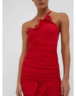 Christopher Esber Venus Looped Cami Dress Cherry Size AU 6 for rent on The Volte - image 2