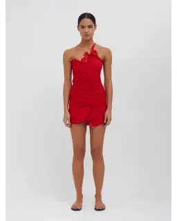 Christopher Esber Venus Looped Cami Dress Cherry Size AU 6 for rent on The Volte - image 1
