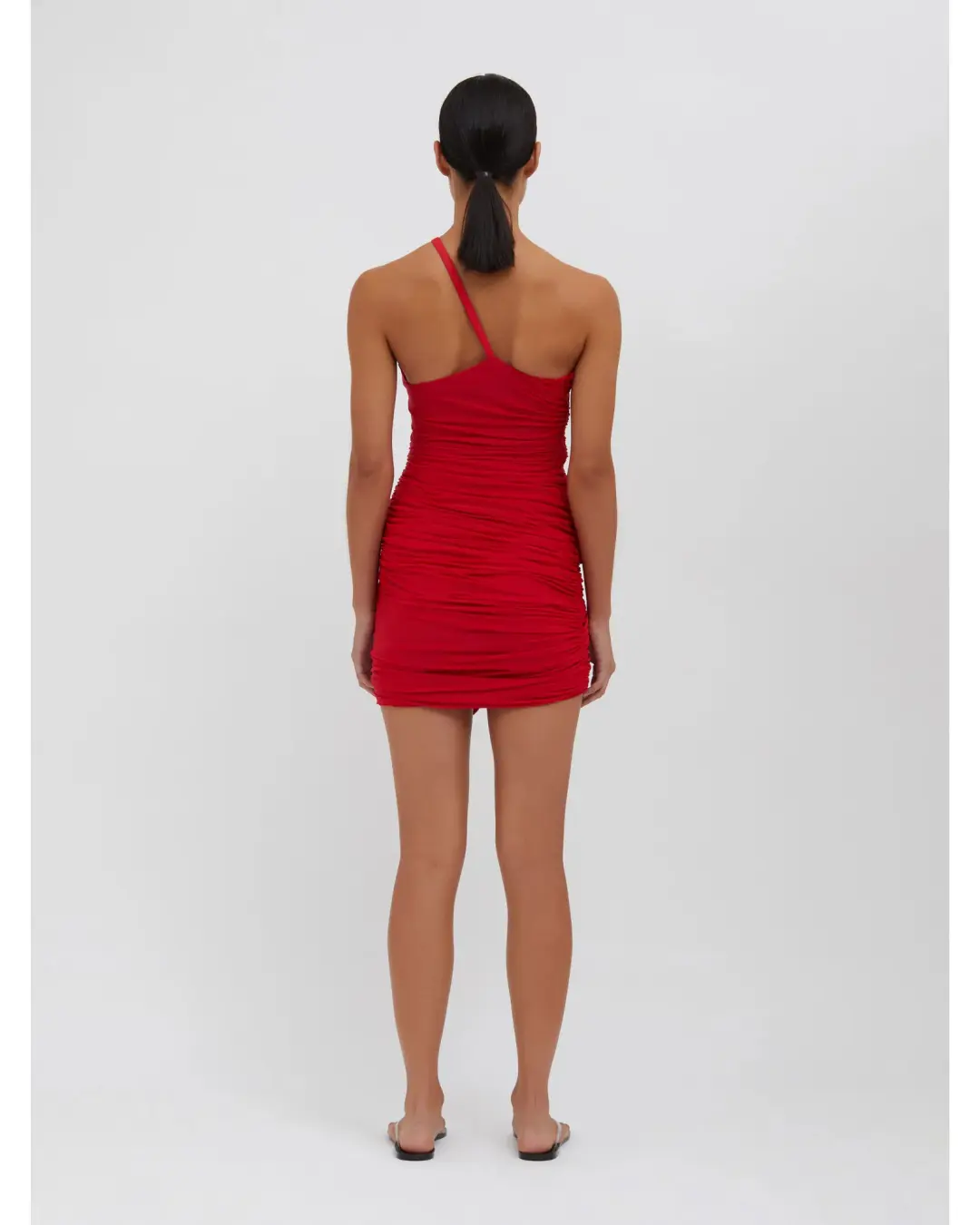 Christopher Esber Venus Looped Cami Dress Cherry Size AU 6 for rent on The Volte - main image