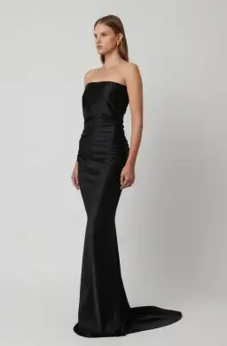 Effie Kats Chlorel Gown in Black Size AU 8 for rent on The Volte - image 3
