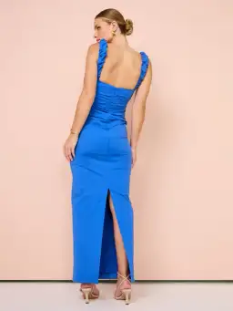 Sir the Label Azul Balconette Gown Blue Size 1/Au 8 for rent on The Volte - image 4