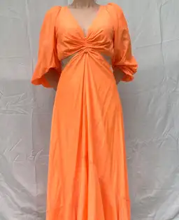 Sheike Bravo Maxi Dress Orange Size 10 for rent on The Volte - image 4