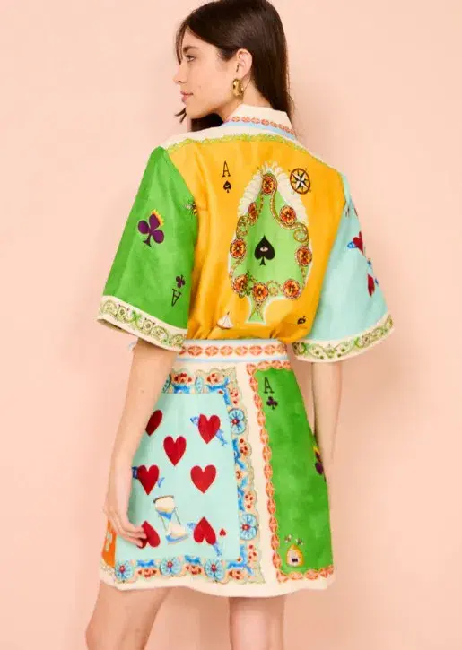 Alemais Rummy Mini Dress Multi Size 12 for rent on The Volte - main image